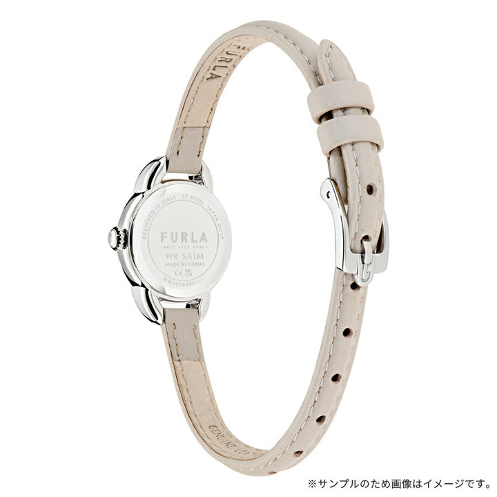 フルラ ミニシェイプ 2針 グレージュ WW00064001L1 レディース クオーツ 電池式 サンレイダイヤル 革ベルト