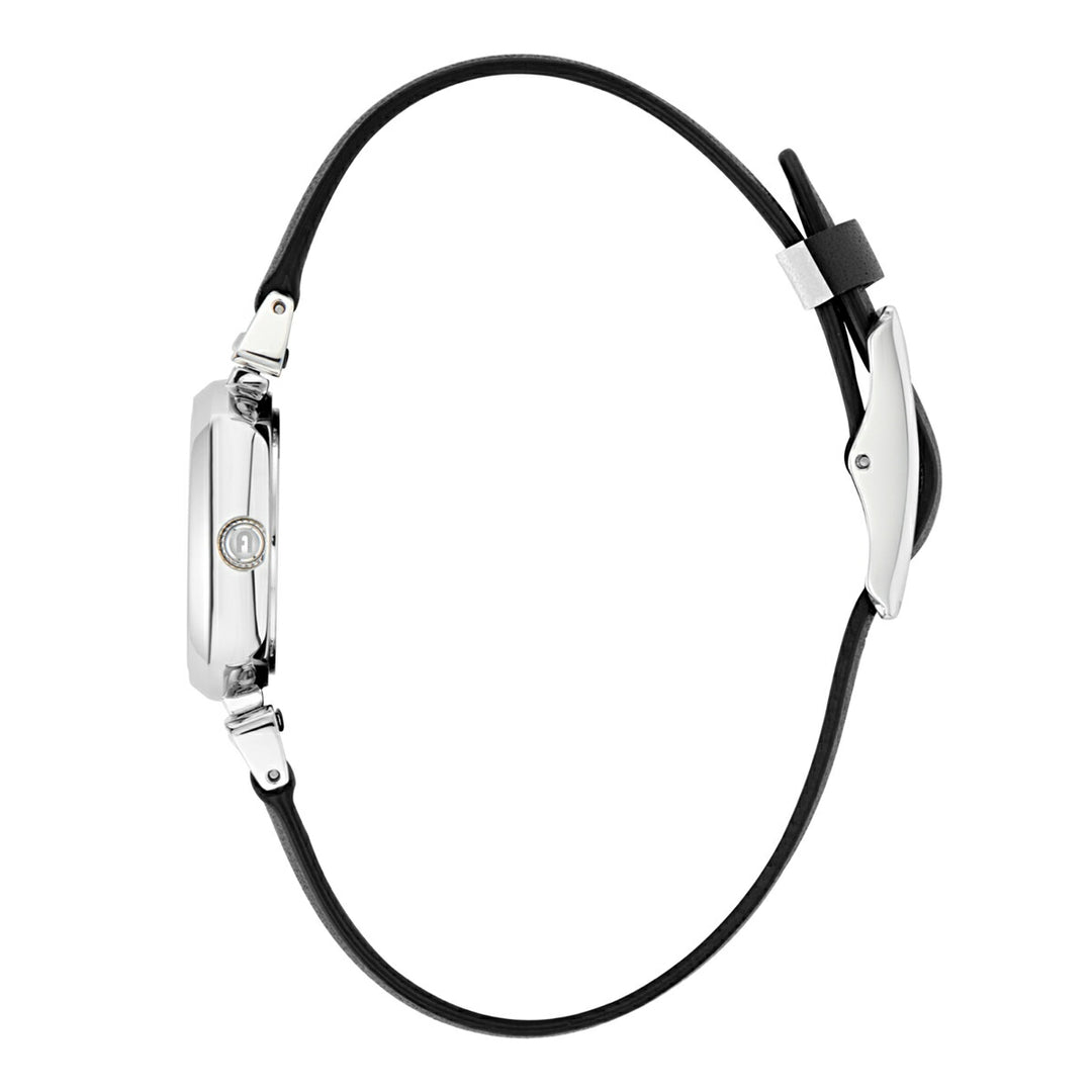 フルラ ツイスト 2針 WW00069001L1 レディース クオーツ 電池式 リバーシブル 革ベルト ブラック ホワイト