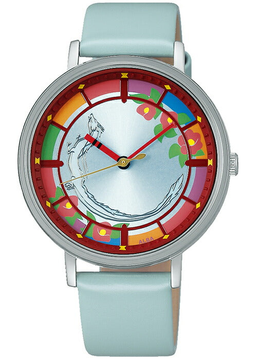 アルバ 千と千尋の神隠し 20周年記念限定モデル 白竜 ACCK719 レディース 腕時計 電池式 クオーツ 革ベルト