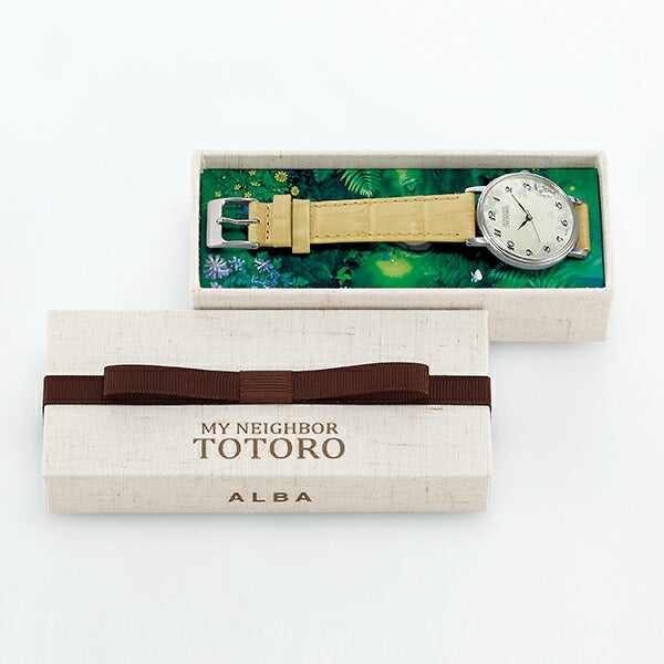 アルバ スタジオジブリ となりのトトロ 35周年記念モデル ACCK733 メンズ レディース 腕時計 電池式 クオーツ 革ベルト