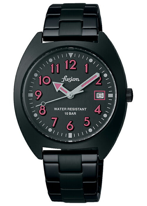 アルバ fusion フュージョン School スクール 学生 AFSJ404 メンズ レディース 腕時計 クオーツ 電池式 ブラック 国内正規品 セイコー