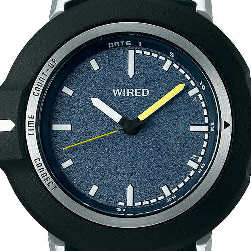 セイコー ワイアード ツーダブ WW タイムコネクト AGAB404 メンズ 腕時計 クオーツ ネイビー Bluetooth
