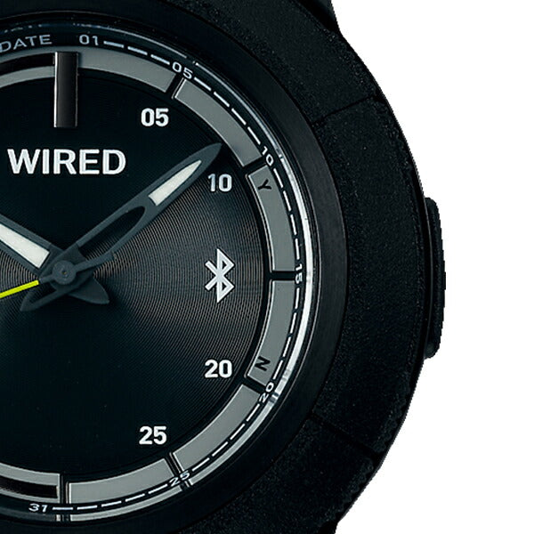 セイコー ワイアード WW ツーダブ TYPE04 タイプ4 AGAB415 メンズ 腕時計 クオーツ Bluetooth ブラック