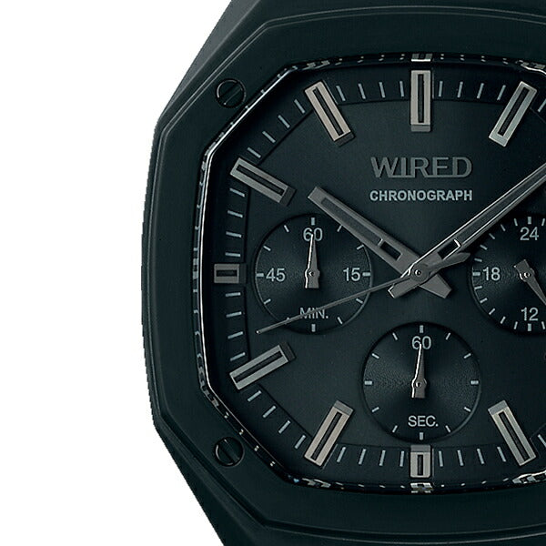 m*o様 クォーツ　腕時計　ブラック セイコー ワイアード リフレクション オクタゴン AGAT447 メンズ