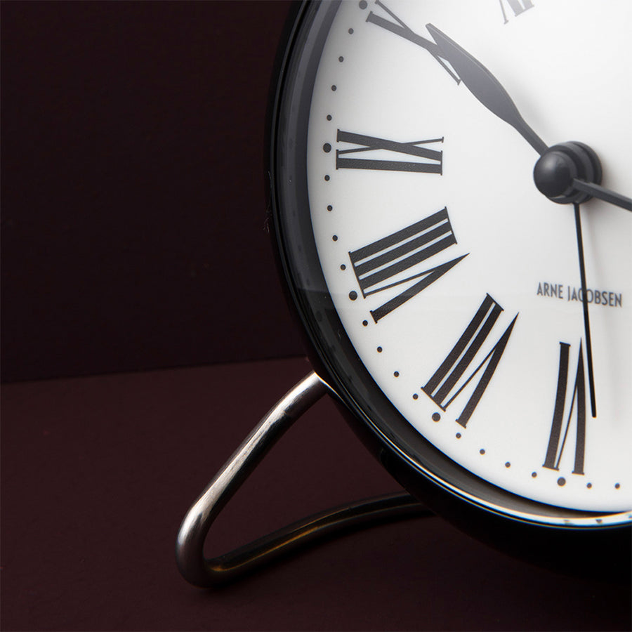 アルネヤコブセン ローマン 目覚まし時計 置時計 テーブルクロック