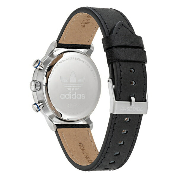 adidas アディダス STYLE スタイル CODE ONE CHRONO コード ワン クロノ AOSY22011 メンズ 腕時計 クオーツ 電池式 クロノグラフ ホワイト ブラック 革ベルト