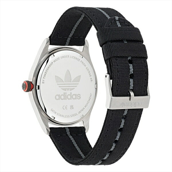 adidas アディダス STYLE スタイル CODE FOUR コード フォー AOSY22522 メンズ 腕時計 クオーツ 電池式 ナイロンバンド ブラック