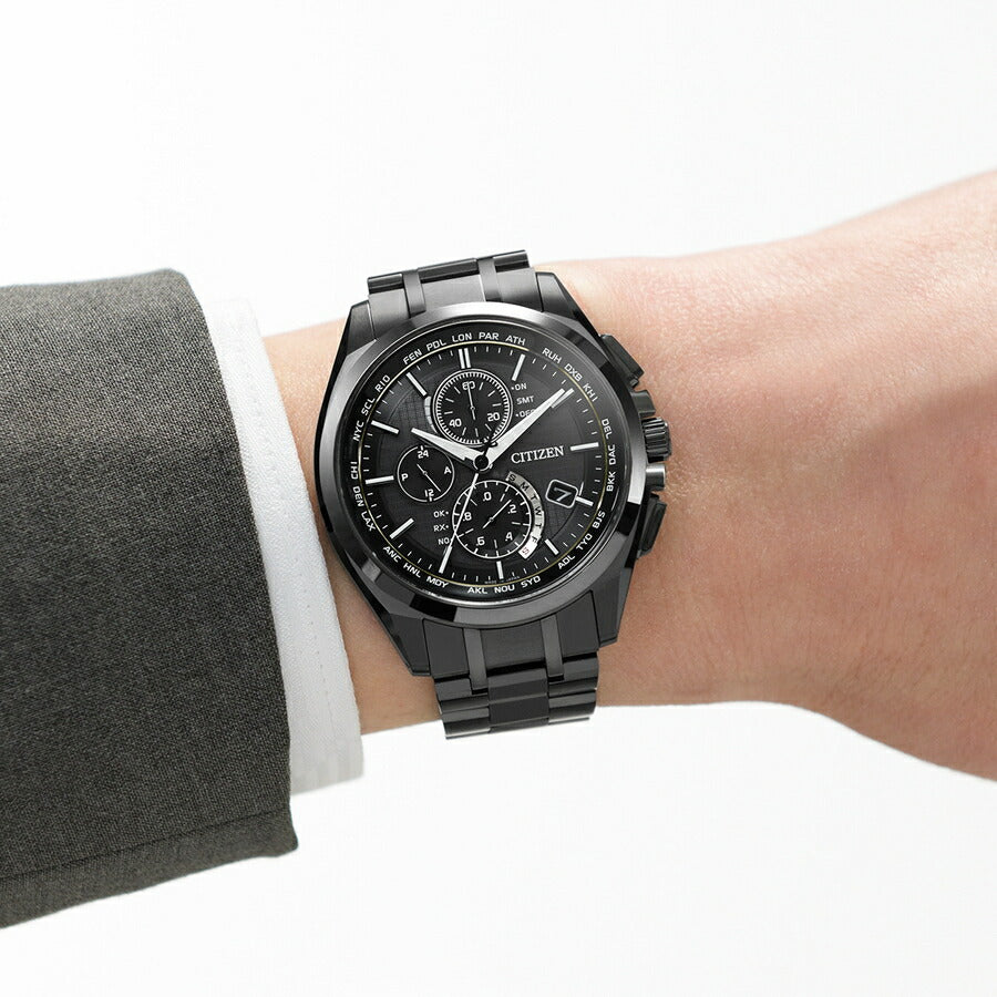 Citizen Attesa AT8045-53E Cal.H804 Day Date Eco Drive Solar