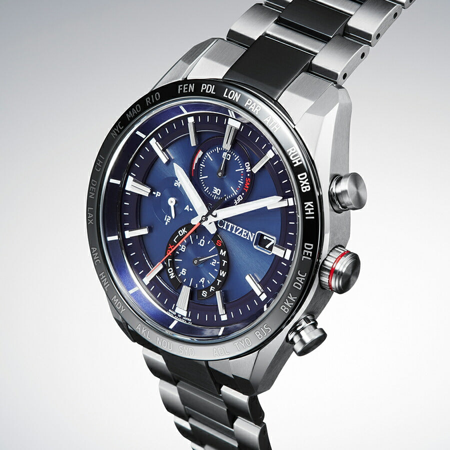 シチズン アテッサ アクトライン AT8186-51L メンズ ソーラー 電波