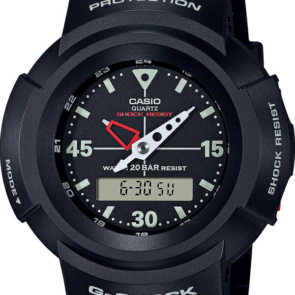 G-SHOCK ジーショック リバイバルモデル AW-500E-1EJF メンズ 腕時計 電池式 アナデジ ブラック 国内正規品 カシオ