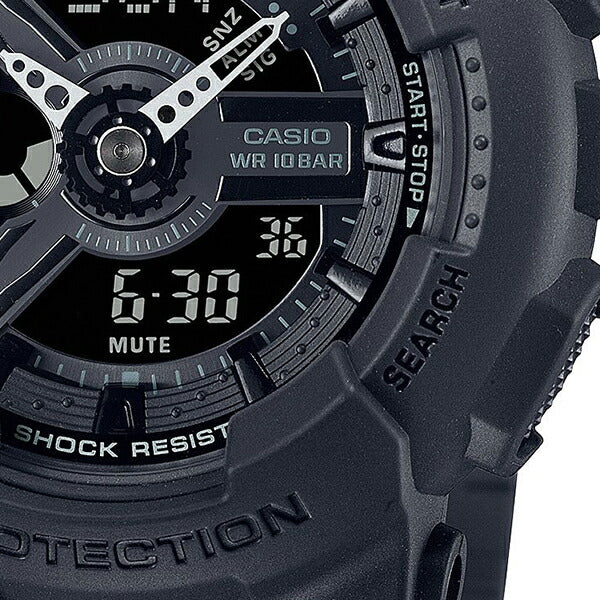 BABY-G ベビージー BA-110シリーズ G-SHOCKデザインインスパイア BA-110XBC-1AJF レディース 腕時計 電池式 アナログ デジタル ブラック 国内正規品 カシオ