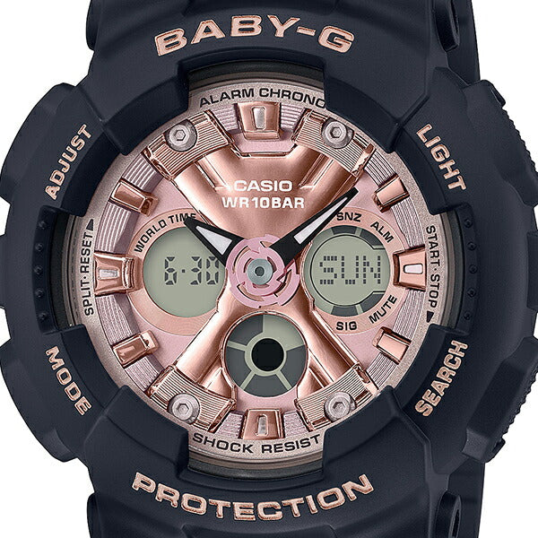 BABY-G ベビージー BA-130-1A4JF レディース 腕時計 アナデジ ピンク ウレタン カシオ 国内正規品