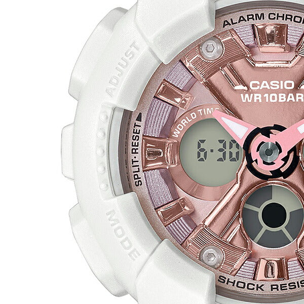 BABY-G デジタル アナログ BA-130-7A1JF レディース アナデジ ピンク ホワイト – THE CLOCK  HOUSE公式オンラインストア