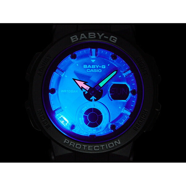 BABY-G ベビージー BGA-250-1AJF カシオ レディース 腕時計 アナデジ ブラック ウレタン ビーチトラベラーシリーズ 国内正規品