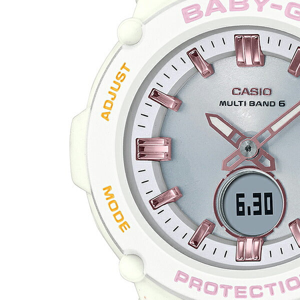 BABY-G アイスクリームカラー バニラ BGA-2700CR-7AJF レディース 腕時計 電波ソーラー ホワイト 国内正規品 カシオ