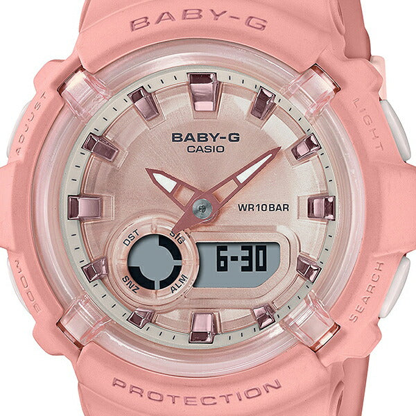 BABY-G BGA-280-4AJF レディース 腕時計 電池式 アナデジ 樹脂バンド ピンク 国内正規品 カシオ