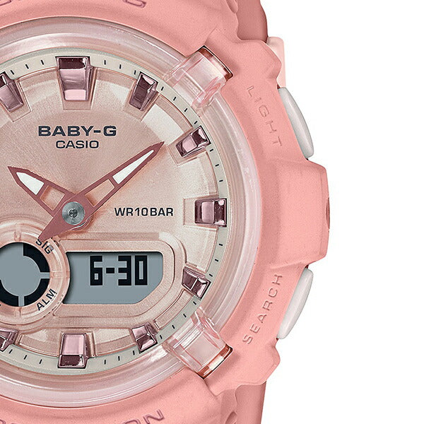BABY-G BGA-280-4AJF レディース 腕時計 電池式 アナデジ 樹脂バンド ピンク 国内正規品 カシオ
