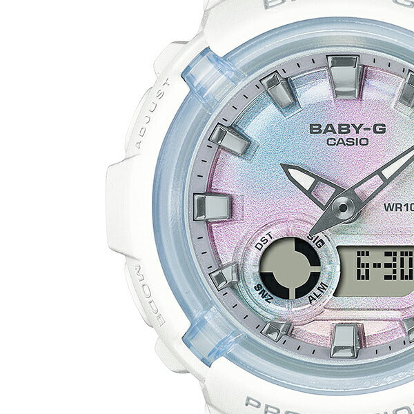 BABY-G BGA-280-7AJF レディース 腕時計 電池式 アナデジ 樹脂バンド ホワイト 国内正規品 カシオ