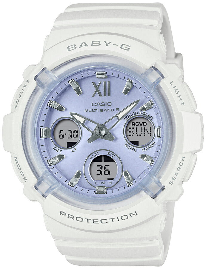 BABY-G Spring Package スプリングパッケージ 2024 BGA-2800SP-7AJR レディース 腕時計 電波ソーラー アナデジ ホワイト 国内正規品 カシオ