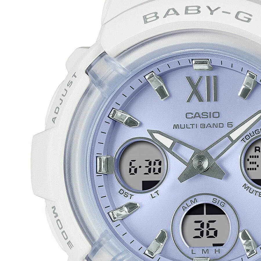 BABY-G Spring Package スプリングパッケージ 2024 BGA-2800SP-7AJR レディース 腕時計 電波ソーラー アナデジ ホワイト 国内正規品 カシオ