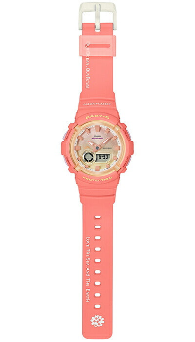 BABY-G アクアプラネット コラボ 2021 カンザシヤドカリ BGA-280AQ-4AJR レディース 腕時計 電池式 ピンク 国内正規品 カシオ