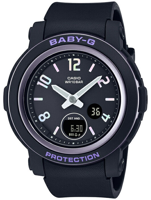 BABY-G ベビージー BGA-290シリーズ ホログラムインデックス BGA-290DR-1AJF レディース 腕時計 電池式 アナログ デジタル ブラック 国内正規品 カシオ