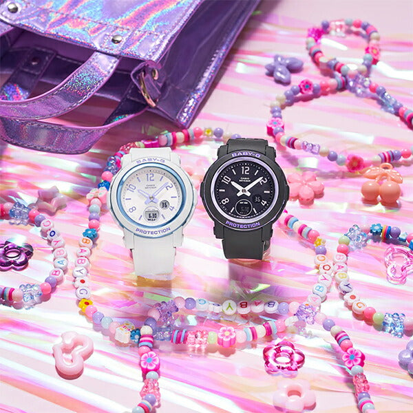 BABY-G ベビージー BGA-290シリーズ ホログラムインデックス BGA-290DR-1AJF レディース 腕時計 電池式 アナログ デジタル ブラック 国内正規品 カシオ