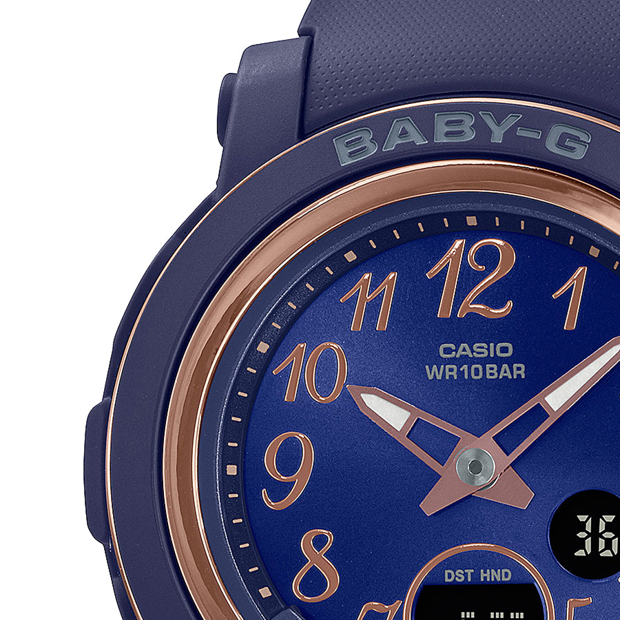 BABY-G BGA-290シリーズ ネイビー BGA-290SA-2AJF レディース 腕時計 電池式 アナデジ 国内正規品 カシオ