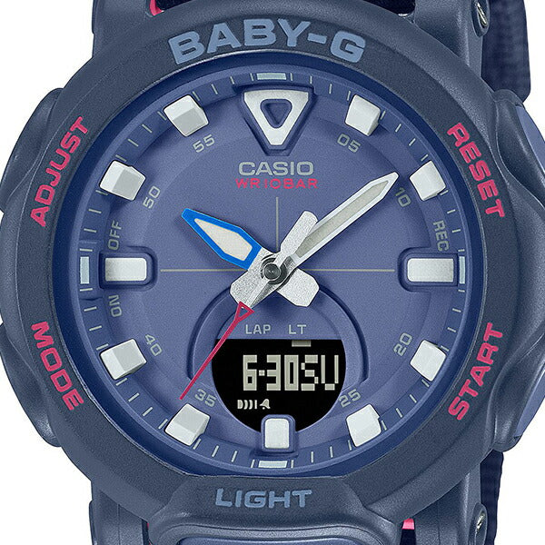 BABY-G ベビージー BGA-310シリーズ アウトドアファッション BGA-310C-2AJF レディース 腕時計 電池式 アナログ デジタル ネイビー 国内正規品 カシオ