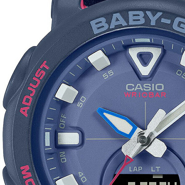 BABY-G ベビージー BGA-310シリーズ アウトドアファッション BGA-310C-2AJF レディース 腕時計 電池式 アナログ デジタル ネイビー 国内正規品 カシオ