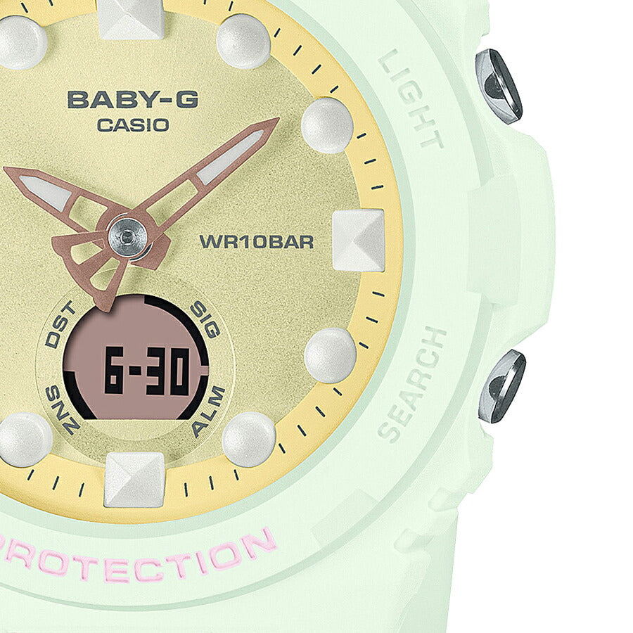 BABY-G FHシリーズ BGA-320FH-3AJF レディース 腕時計 電池式 アナデジ グリーン 国内正規品 カシオ