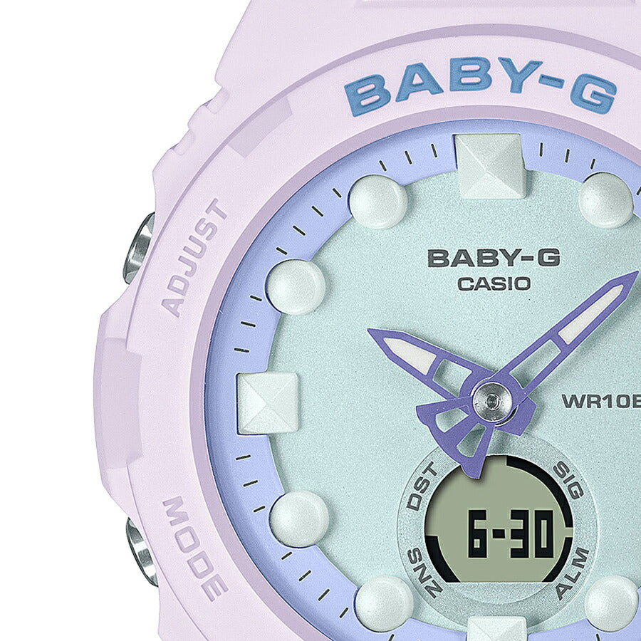 BABY-G FHシリーズ BGA-320FH-4AJF レディース 腕時計 電池式 アナデジ パープル 国内正規品 カシオ