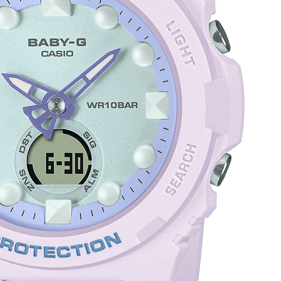 BABY-G FHシリーズ BGA-320FH-4AJF レディース 腕時計 電池式 アナデジ パープル 国内正規品 カシオ