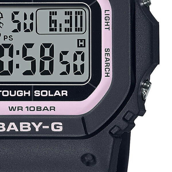 BABY-G 小型 スリム スクエア BGD-5650-1BJF レディース 電波ソーラー デジタル ブラック ピンク – THE CLOCK  HOUSE公式オンラインストア