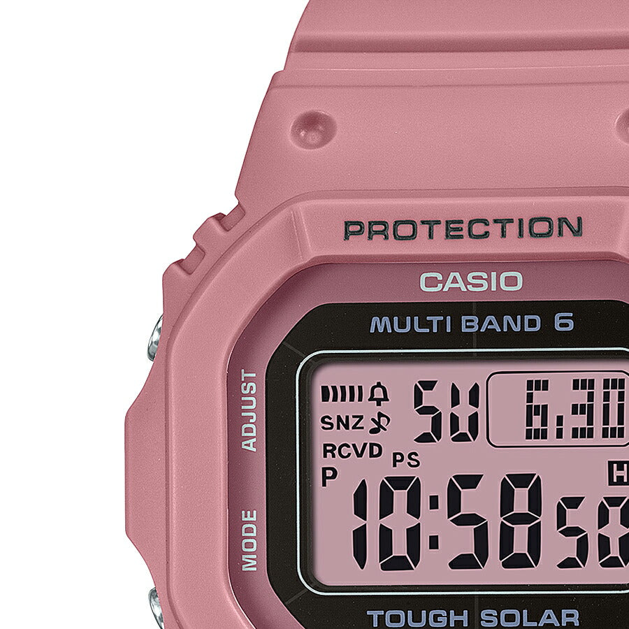 BABY-G ベビージー 小型 スリム スクエア BGD-5650-4JF レディース 電波ソーラー デジタル スモーキーピンク – THE  CLOCK HOUSE公式オンラインストア