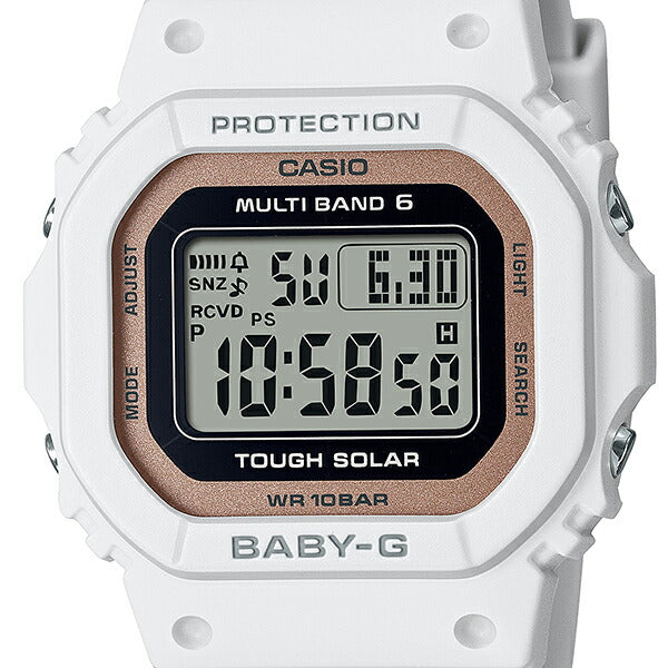 BABY-G ベビージー Spring Package スプリングパッケージ BGD-5650SP-7JR レディース 腕時計 電波ソーラー デジタル 小型 スクエア ホワイト 国内正規品 カシオ