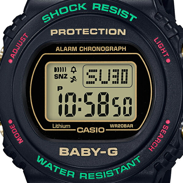 BABY-G ベビージー Throwback 1990s ウィンタープレミアム BGD-570TH-1JF レディース 腕時計 デジタル カシオ 国内正規品