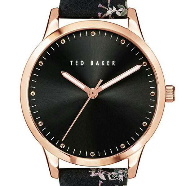 TED BAKER テッドベーカー FITZROVIA Jardin フィッツロヴィア ジャルダン BKPFZF005 レディース 腕時計 クオーツ 電池式 フラワーデザイン 革ベルト ブラック