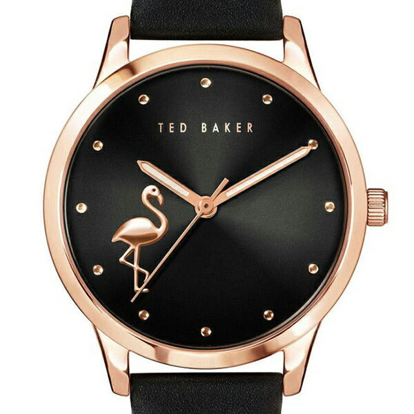 TED BAKER テッドベーカー FITZROVIA Flamingo フィッツロヴィア フラミンゴ BKPFZF009 レディース 腕時計 クオーツ 電池式 革ベルト ブラック