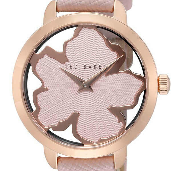 TED BAKER テッドベーカー LILABEL リラベル BKPLIF201 レディース 腕時計 クオーツ 電池式 マグノリア スケルトン 革ベルト ピンク