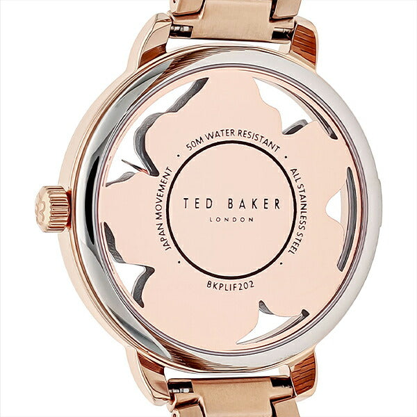 TED BAKER テッドベーカー LILABEL リラベル BKPLIF202 レディース 腕時計 クオーツ 電池式 マグノリア スケルトン メタルバンド ゴールド