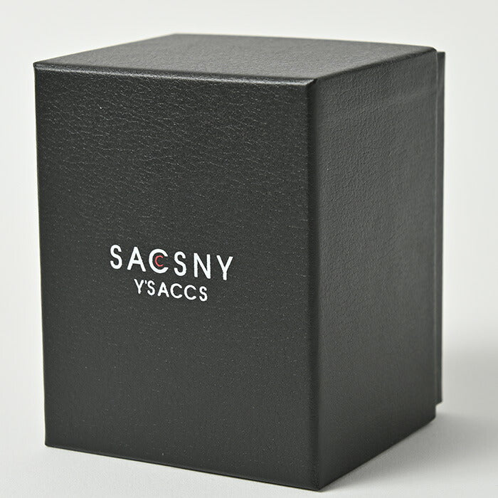SACCSNY Y'SACCS サクスニーイザック 3針モデル SY15195-BK メンズ 腕時計 クオーツ 電池式 メタルバンド ブラック シルバー LB2023