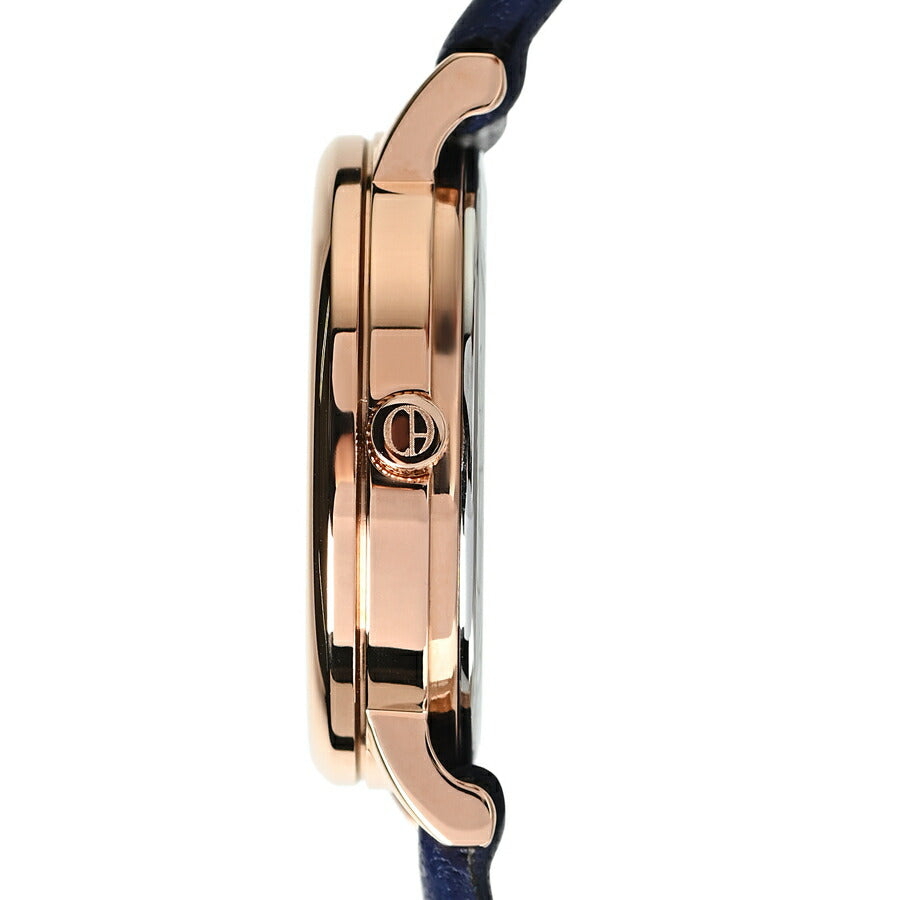 クリスチャン・オジャール 3針モデル CA018-WH1 レディース 腕時計 クオーツ 電池式 ホワイトダイヤル ブルー 革ベルト LB2024