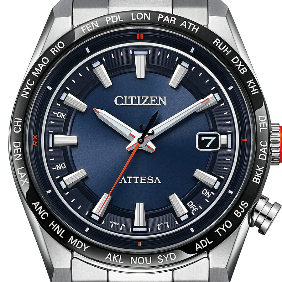 シチズン アテッサ ACT Line アクトライン CB0287-68L メンズ 腕時計 ソーラー 電波 3針 チタン
