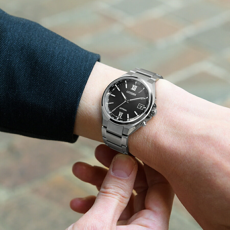 CITIZENアテッサ 電波腕時計 CB1120-50G シチズン アテッサ 3針 38mm CB1120-50G メンズ ソーラー 電波