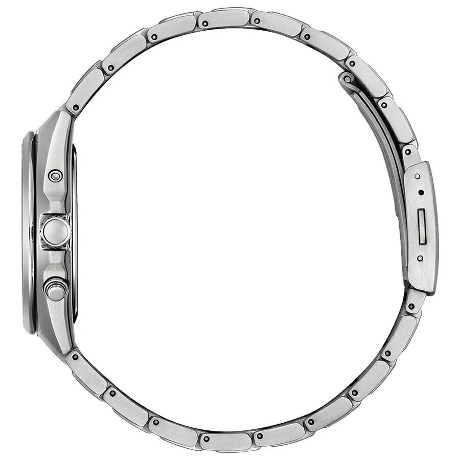 CITIZEN アテッサ CB1120-50L 紺 ネイビー 3針 電波ソーラー シチズン アテッサ 3針 38mm CB1120-50L メンズ ソーラー 電波 ブルー