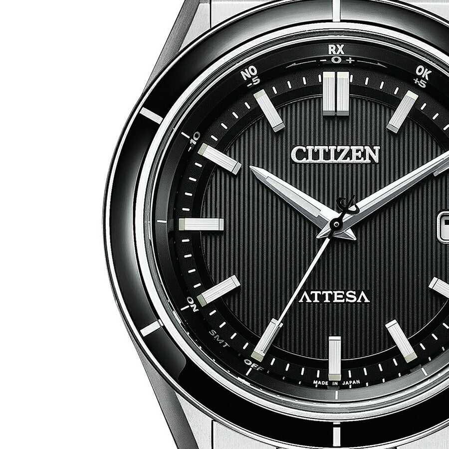 シチズン アテッサ アクトライン CB3030-76E メンズ ソーラー 電波 スーパーチタニウム ブラック – THE CLOCK ...