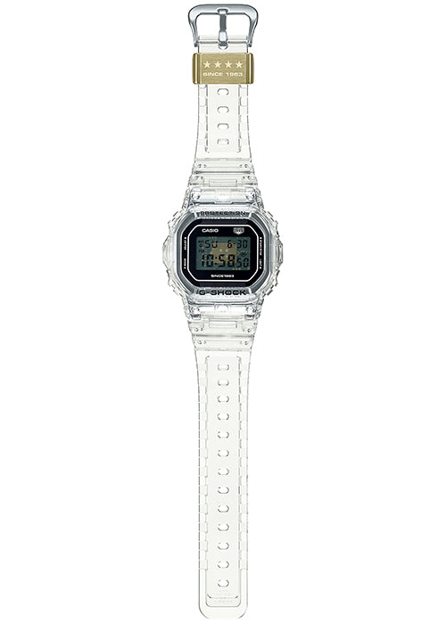 G-SHOCK 40周年記念 クリアリミックス DW-5040RX-7JR メンズ 腕時計 電池式 デジタル スクエア スケルトン 国内正規品 カシオ