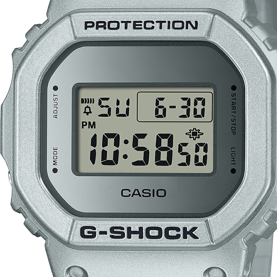 G-SHOCK Forgotten future 忘れられた未来 DW-5600FF-8JF メンズ 腕時計 電池式 デジタル スクエア シルバー 国内正規品 カシオ