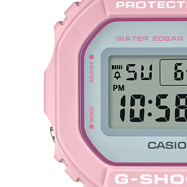 G-SHOCK ジーショック スプリングカラー ピンク DW-5600SC-4JF 腕時計 メンズ デジタル ウレタン オリジン スピード 国内正規品 カシオ